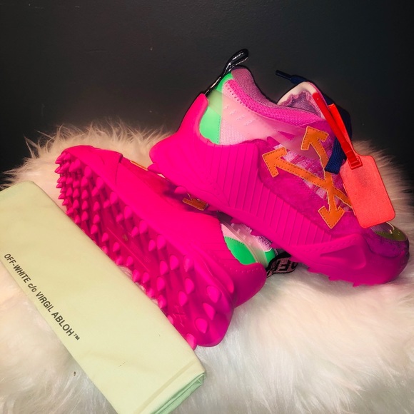 off white sneakers odsy pink